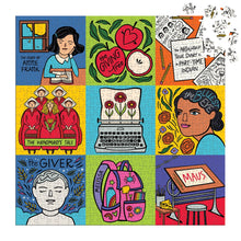 I Read Banned Books 500 Piece Family Puzzle by Mudpuppy