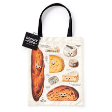 Googly Food Canvas Tote Bag