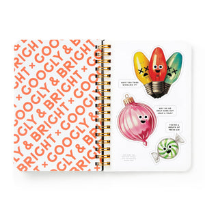 Google & Bright: A Holiday Sticker Book