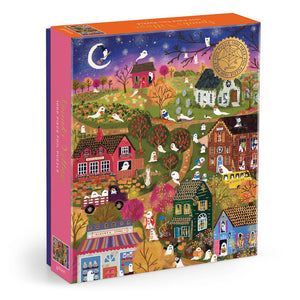 Spooky Village 1000 Piece Foil Puzzle