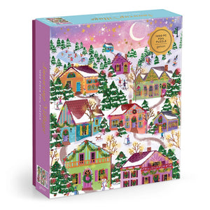 Joy Laforme SnowCap Village 1000 Piece Puzzle