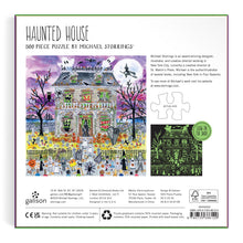 Haunted House 500 Piece Puzzle by Michael Storrings
