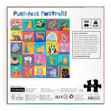 Purr-Fect Portraits 500 Piece Puzzle