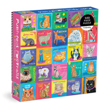 Purr-Fect Portraits 500 Piece Puzzle