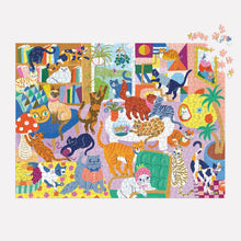 Cozy Cat Club 1000 Piece  Puzzle