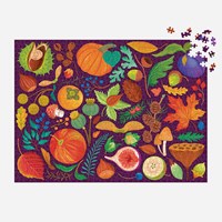World of Fall Flora 1000 Piece Puzzle by Galison