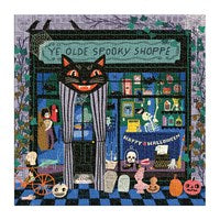 Ye Olde Spooky Shoppe 500 Piece Puzzle by Galison