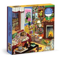 Fall is in the Air 500 Piece Puzzle by Galison