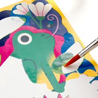 Woodland Friends Color Magic Water-Reveal Kit, Mudpuppy By Harrison