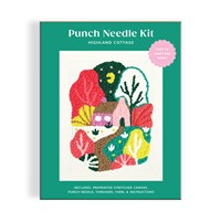 Highland Cottage Punch Needle Kit by Galison