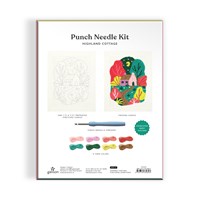 Highland Cottage Punch Needle Kit by Galison
