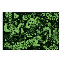 Unicorn Dreams 100 Piece Glow in the Dark Puzzle by Mudpuppy