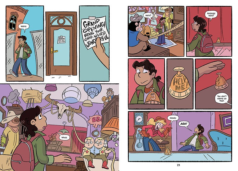 The Bizarre Bazaar: Mirror Town (A Graphic Novel) (The Bizarre Bazaar ...