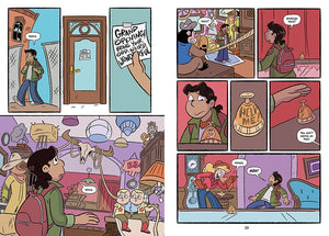 The Bizarre Bazaar: Mirror Town (A Graphic Novel) (The Bizarre Bazaar, 1) by Nayeri