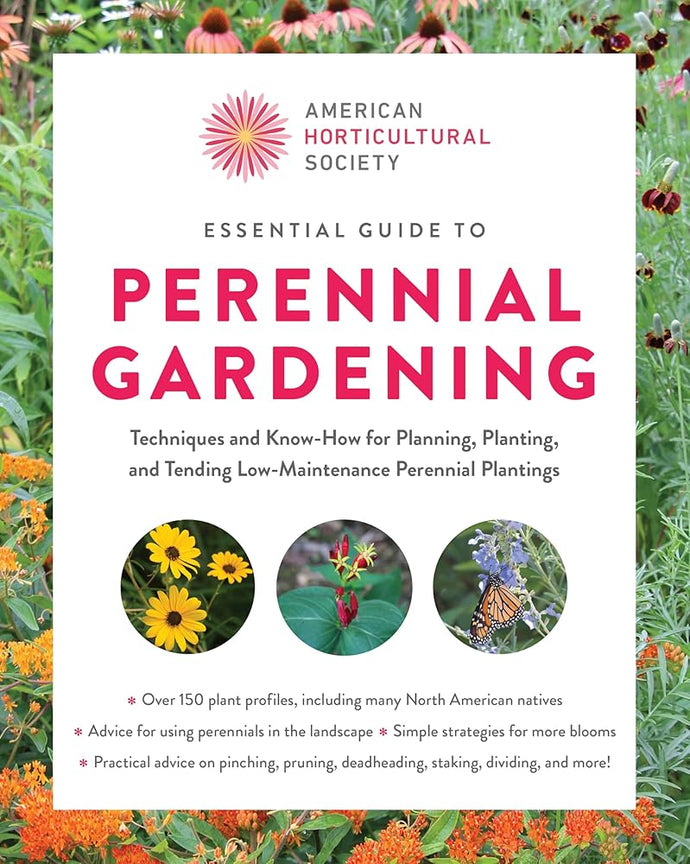 American Horticultural Society Essential Guide to Perennial Gardening: Techniques and Know-How for Planning, Planting, and Tending Low-Maintenance ... (American Horticultural Society Guides) cover image