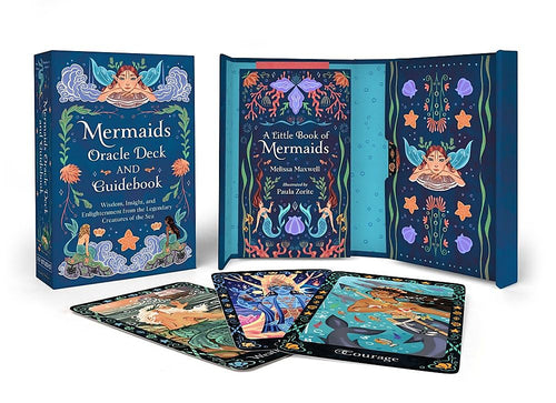 Mermaids Oracle Deck and Guidebook: Wisdom, Insight, and Enlightenment from the Legendary Creatures of the Sea cover image