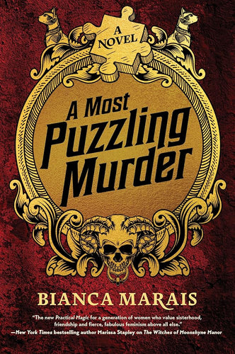 A Most Puzzling Murder: A quirky, humorous locked room murder mystery with riddles and puzzles for the reader to solve cover image