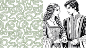 Romantasy Coloring Book: Color Beautiful Fantasy Romance Scenes