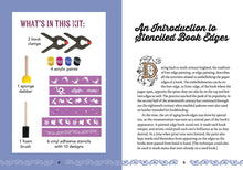 Romantasy Stenciled Book Edges Kit