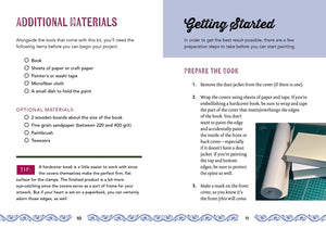 Romantasy Stenciled Book Edges Kit