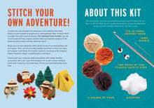 National Parks Crochet Kit: Crochet the Animals and Icons of America's Greatest Treasure - Includes: Instruction Book, 4 Colors of Yarn, Crochet Hook, Safety Eyes, Yarn Needle, Stuffing by Kairis