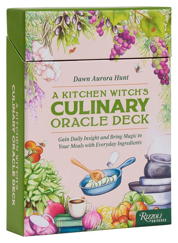 A Kitchen Witch's Culinary Oracle Deck: Gain Daily Insight and Bring Magic to Your Meals with Everyday Ingredients cover image