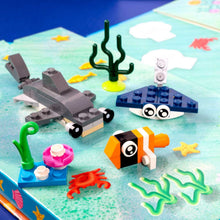 LEGO Books: Shark & Friends Build and Play Box
