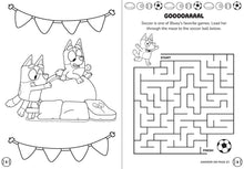 Bluey: Family Games: Coloring & Activity with Stackable Markers
