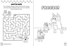 Bluey: Muffin's World (Color & Activity with Crayons) by Fischer