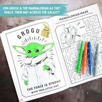 Star Wars: Grogu Loves to Snack! (Color & Activity with Twistable Crayons) by Baranowski