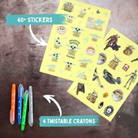 Star Wars: Grogu Loves to Snack! (Color & Activity with Twistable Crayons) by Baranowski