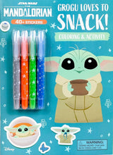 Star Wars: Grogu Loves to Snack! (Color & Activity with Twistable Crayons) cover image