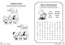 Peanuts: Merry Christmas, Snoopy and Friends (Color & Activity with Crayons), Editors of Studio Fun International