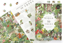 Around the World in 50 Trees 1000 Piece Puzzle