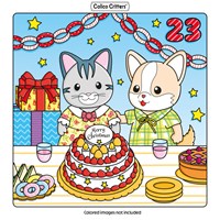 Calico Critters Cozy Christmas: Adorable Advent Calendar Coloring by Macmillan Children's Books