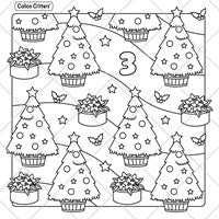 Calico Critters Cozy Christmas: Adorable Advent Calendar Coloring by Macmillan Children's Books