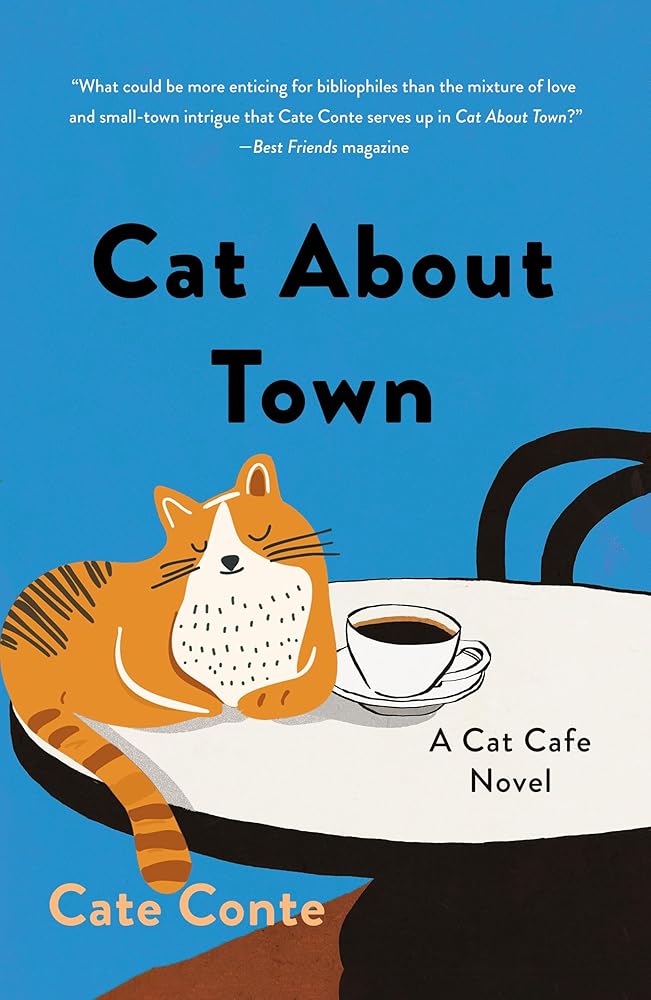 Cat About Town (Cat Cafe Mystery Series, 1) cover image