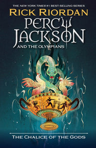 Percy Jackson and the Olympians: The Chalice of Gods by Riordan  *Signed*