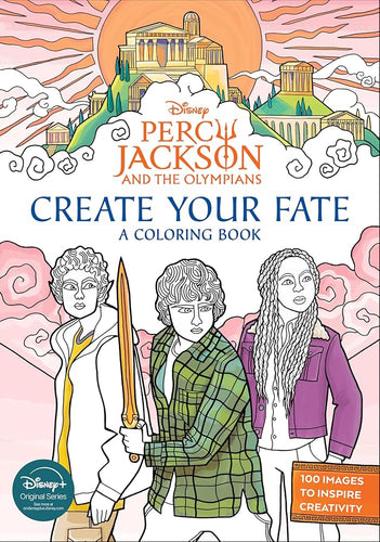 Percy Jackson and the Olympians: Create Your Fate: A Coloring Book cover image