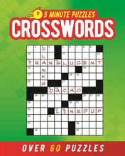 5 Minute Puzzles: Crosswords: Over 60 Puzzles (Five-Minute Puzzles) cover image