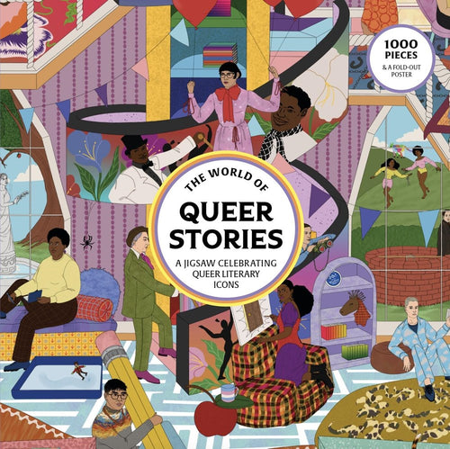 The World of Queer Stories A 1000-piece Jjigsaw : Celebrating LGBTQ+ literary icons