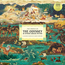 The World of the Odyssey & Other Greek Myths: 1000 Piece Puzzle