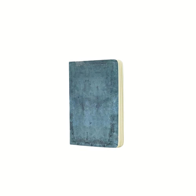 Riviera Bold A6 Unlined Softcover Cahier, 80pg, 100GSM by Paperblanks (Old Leather Collection) cover image