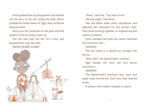 Aaron Slater and the Sneaky Snake: The Questioneers Book #6 by Beaty & Roberts