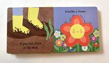 Breathe a Rainbow (An Interactive Board Book): With 8 Calming Textures to Trace with Your Finger (A Breathe-Along Book) By Koon