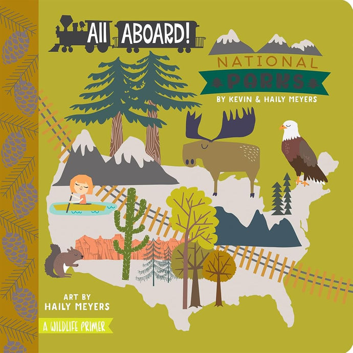 All Aboard! National Parks: A Wildlife Primer (Lucy Darling) cover image
