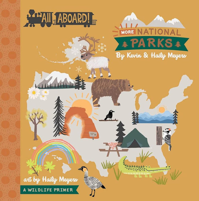 All Aboard! More National Parks: A Wildlife Primer (Lucy Darling) cover image