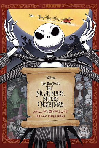 Disney Tim Burton's The Nightmare Before Christmas Full-Color Manga Edition (Tokyopop; Disney Tim Burton's the Nightmare Before Christmas) cover image