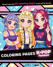 K-Pop Fandom Coloring Pages: Kawaii Special cover image