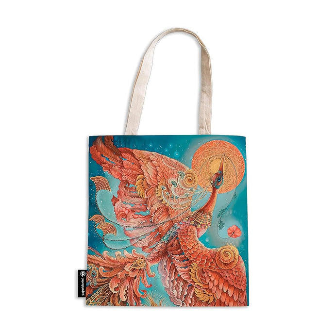 Firebird Canvas Bag by Paperblanks (Birds of Happiness): Firebird Birds of Happiness Canvas Bag Canvas Bags cover image